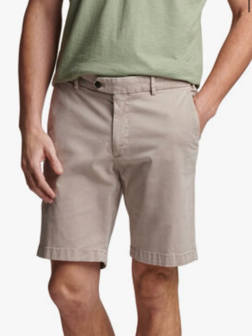 Peter Millar Crown Crafted Concorde Shorts Size 40 Khaki NWT